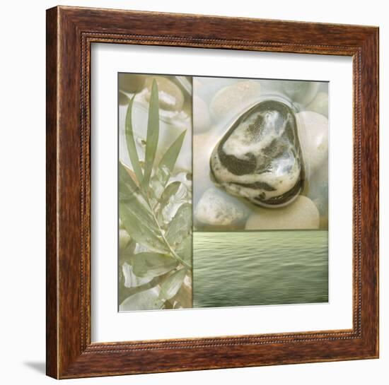 Zen Elements IV-Donna Geissler-Framed Art Print