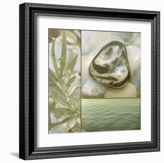 Zen Elements IV-Donna Geissler-Framed Art Print