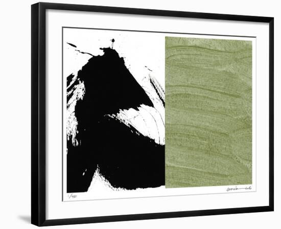 Zen Green-Maria Lobo-Framed Giclee Print