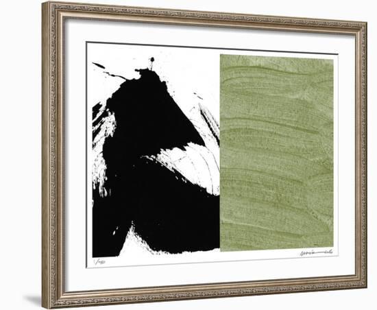 Zen Green-Maria Lobo-Framed Giclee Print