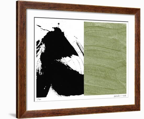 Zen Green-Maria Lobo-Framed Giclee Print