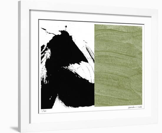 Zen Green-Maria Lobo-Framed Giclee Print