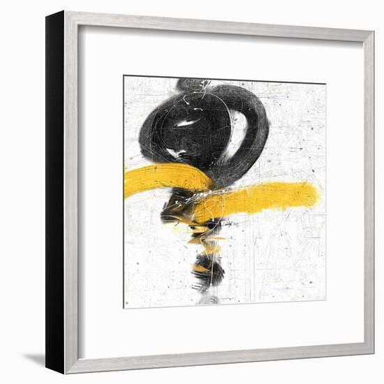 Zen in Yellow I-null-Framed Art Print