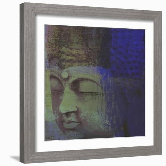 Zen Modern II-Ricki Mountain-Framed Art Print