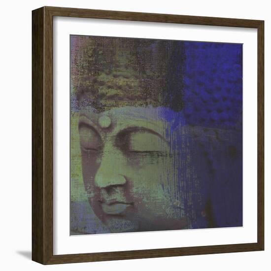 Zen Modern II-Ricki Mountain-Framed Art Print