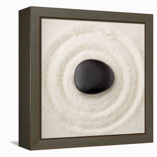 Zen Pebble-null-Framed Premier Image Canvas