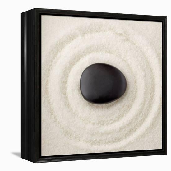 Zen Pebble-null-Framed Premier Image Canvas