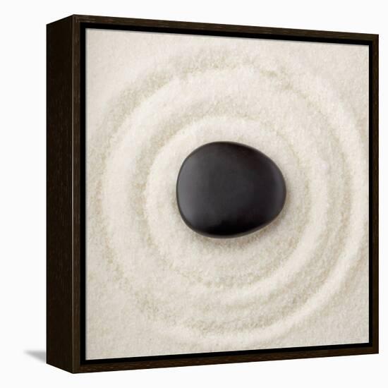 Zen Pebble-null-Framed Premier Image Canvas