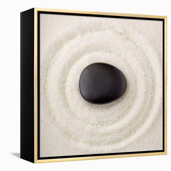 Zen Pebble-null-Framed Premier Image Canvas