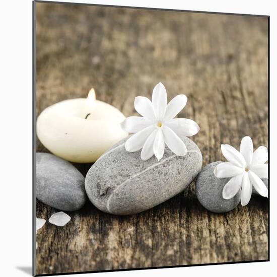 Zen Pebbles-null-Mounted Photographic Print