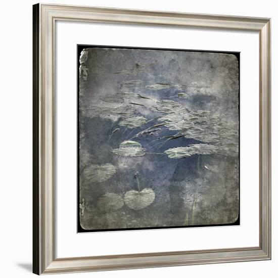 Zen Pond 2-Jean-François Dupuis-Framed Art Print