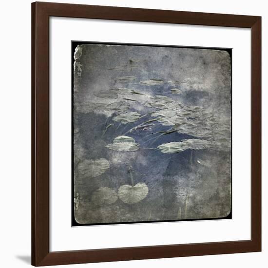 Zen Pond 2-Jean-François Dupuis-Framed Art Print