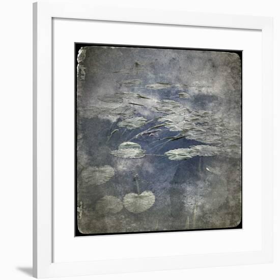 Zen Pond 2-Jean-François Dupuis-Framed Art Print