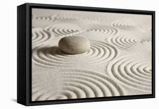 Zen Stone-og-vision-Framed Premier Image Canvas