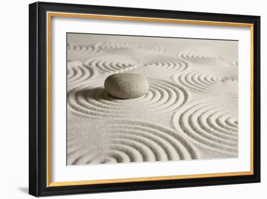 Zen Stone-og-vision-Framed Photographic Print