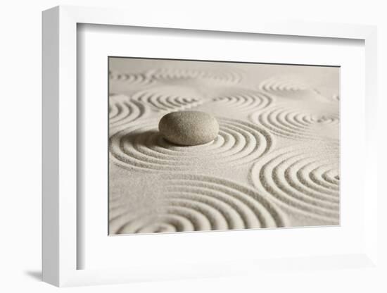 Zen Stone-og-vision-Framed Photographic Print