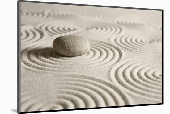 Zen Stone-og-vision-Mounted Photographic Print