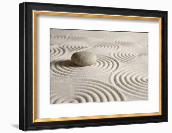 Zen Stone-og-vision-Framed Photographic Print