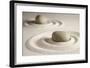 Zen Stones-og-vision-Framed Art Print