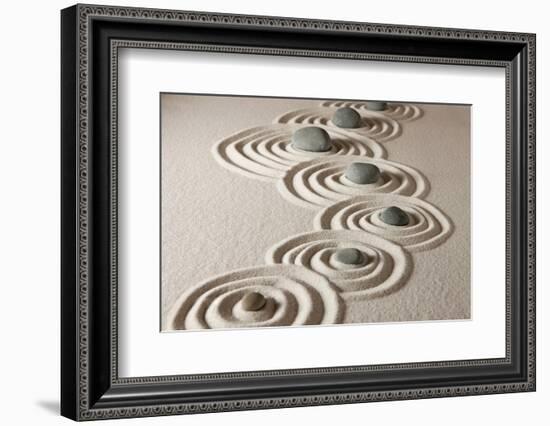 Zen Stones-og-vision-Framed Photographic Print