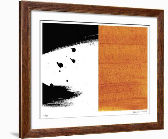 Zen Tangerine-Maria Lobo-Framed Giclee Print