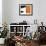 Zen Tangerine-Maria Lobo-Framed Giclee Print displayed on a wall