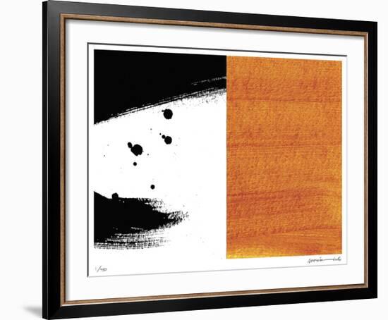 Zen Tangerine-Maria Lobo-Framed Giclee Print