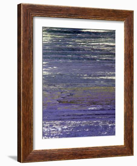 Zen Tides-Ricki Mountain-Framed Art Print