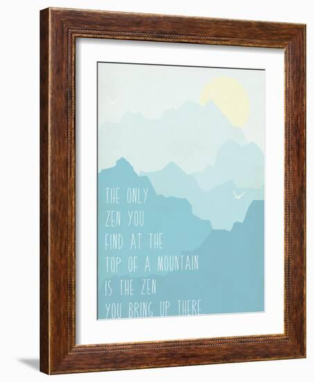 Zen-Kindred Sol Collective-Framed Art Print