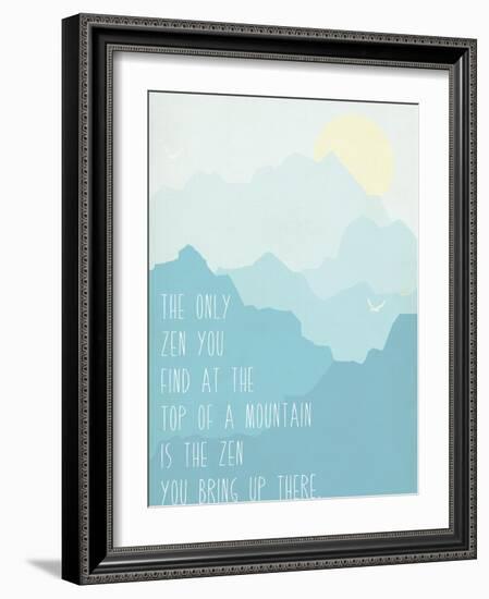 Zen-Kindred Sol Collective-Framed Art Print