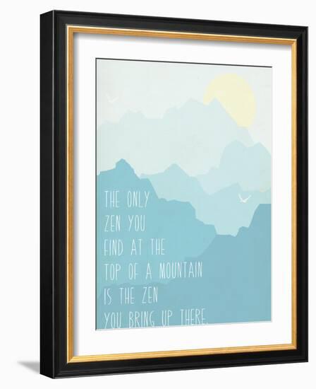 Zen-Kindred Sol Collective-Framed Art Print