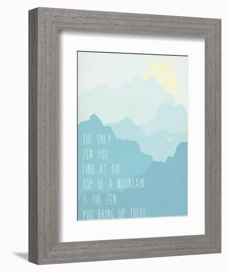 Zen-Kindred Sol Collective-Framed Art Print