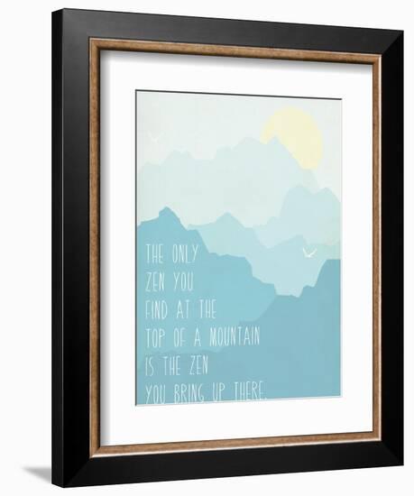 Zen-Kindred Sol Collective-Framed Art Print