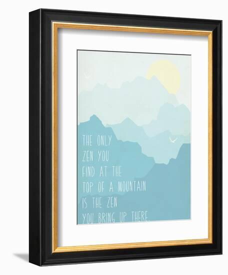 Zen-Kindred Sol Collective-Framed Art Print