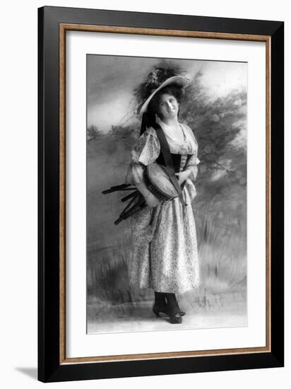 Zena Dare (1887-197), English Actress, 20th Century-null-Framed Giclee Print