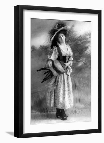 Zena Dare (1887-197), English Actress, 20th Century-null-Framed Giclee Print