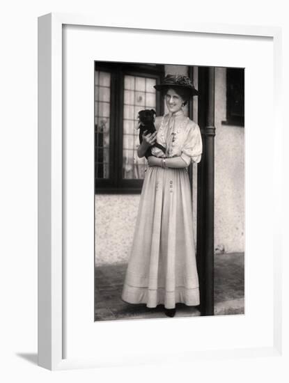 Zena Dare (1887-197), English Actress, Early 20th Century-Foulsham and Banfield-Framed Giclee Print