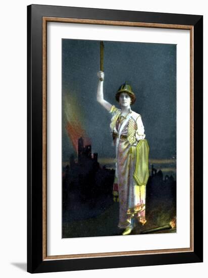 Zena Dare (1887-197), English Singer and Actress, 1908-null-Framed Giclee Print