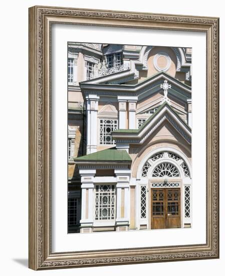 Zenkov Cathedral, Built of Wood Without Nails, Almaty (Alma Ata), Kazakhstan, Central Asia-Upperhall-Framed Photographic Print