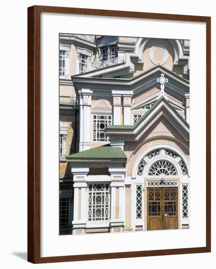 Zenkov Cathedral, Built of Wood Without Nails, Almaty (Alma Ata), Kazakhstan, Central Asia-Upperhall-Framed Photographic Print