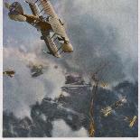 German and Allied Aeroplanes in a Dog-Fight Over the Western Front-Zeno Diemer-Laminated Photographic Print