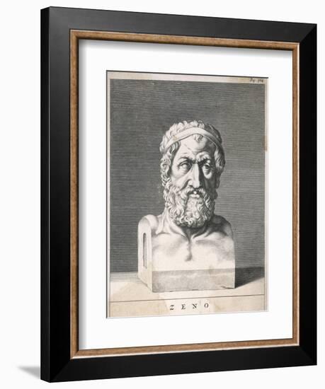 Zeno of Citium Greek Philosopher; Founder of the Stoic School-null-Framed Art Print