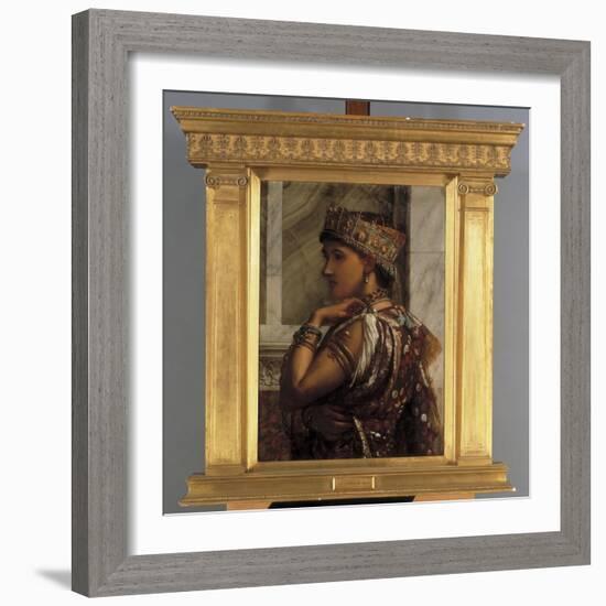 Zenobia Captive, 1878-Edward John Poynter-Framed Giclee Print