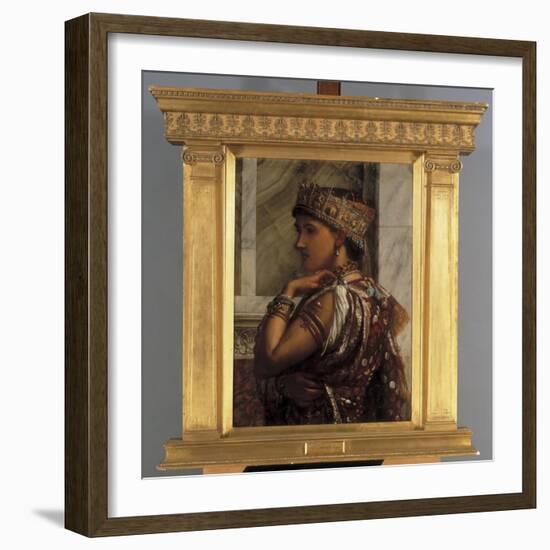 Zenobia Captive, 1878-Edward John Poynter-Framed Giclee Print