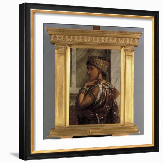 Zenobia Captive, 1878-Edward John Poynter-Framed Giclee Print