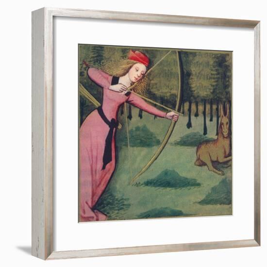 'Zenobie - Reine De Palmyre', 1403, (1939)-Master of Berry's Cleres Femmes-Framed Giclee Print