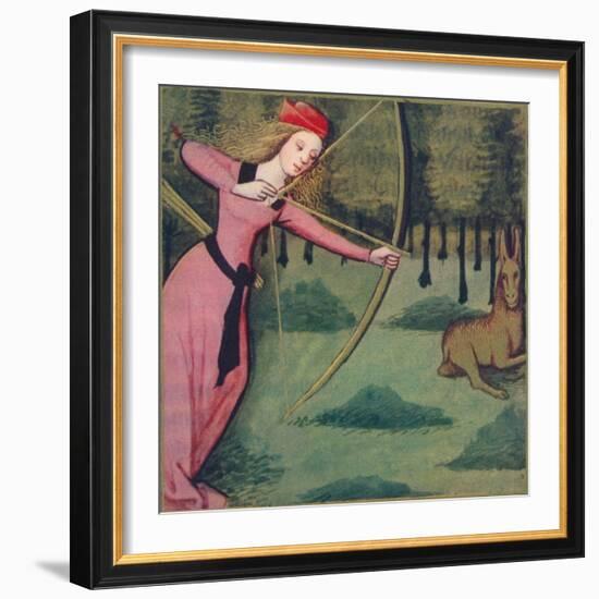 'Zenobie - Reine De Palmyre', 1403, (1939)-Master of Berry's Cleres Femmes-Framed Giclee Print