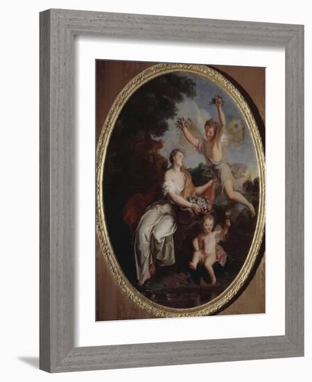 Zéphir et Flore-Antoine Coypel-Framed Giclee Print