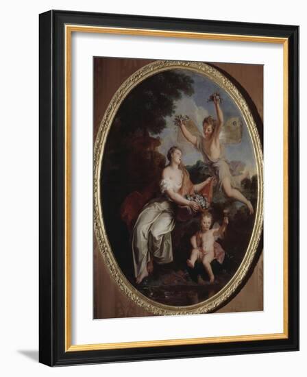 Zéphir et Flore-Antoine Coypel-Framed Giclee Print