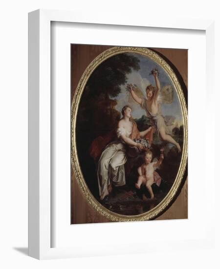 Zéphir et Flore-Antoine Coypel-Framed Giclee Print